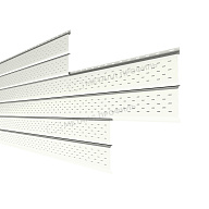 Софит МЕТАЛЛ ПРОФИЛЬ Lбрус-XL-14х335 (PURMAN-20-9010-0.5)